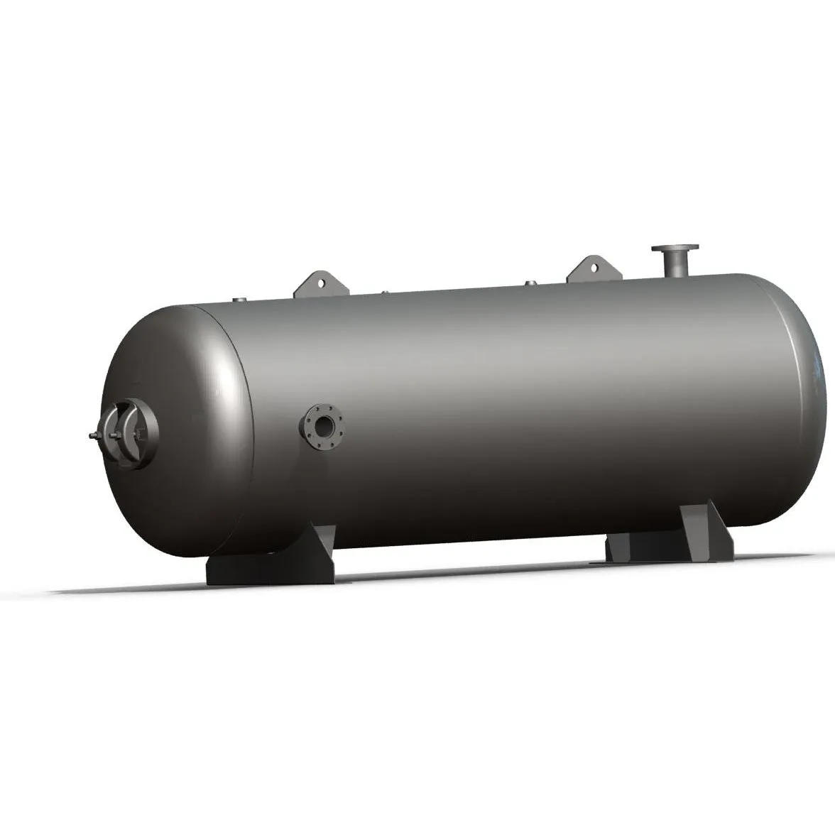 1060ARH165 - 1060 Gallon Horizontal Air Receiver Tank