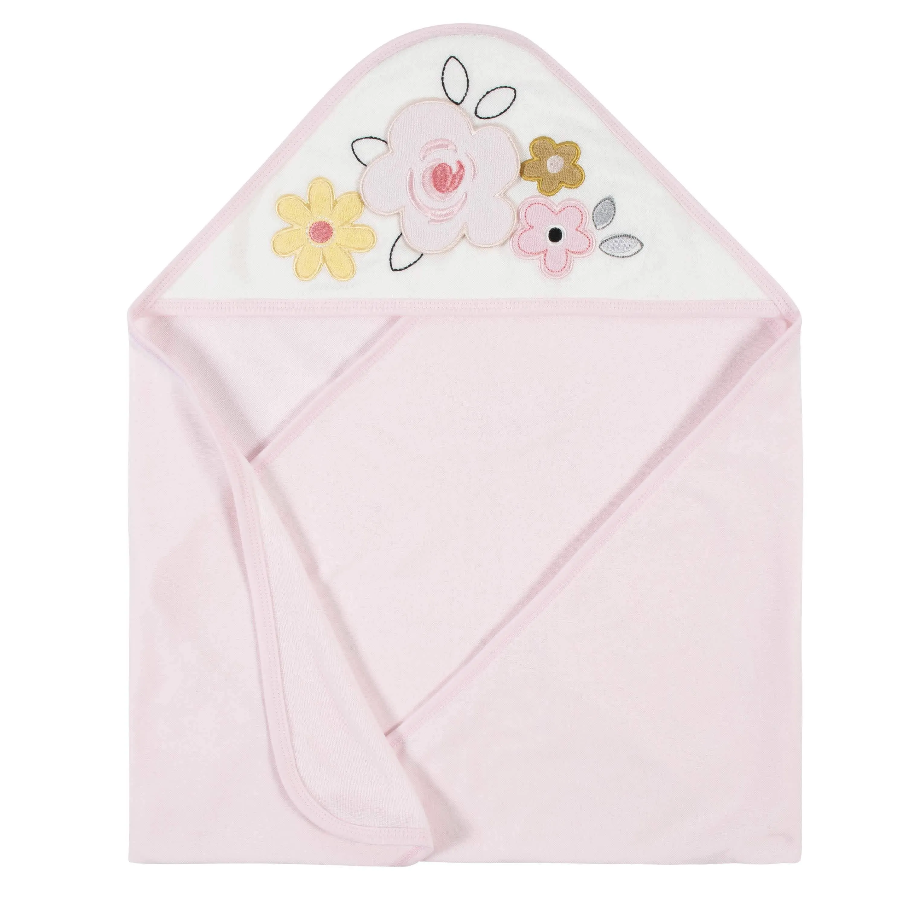 2-Pack Baby Girls Ballerina Hooded Towels