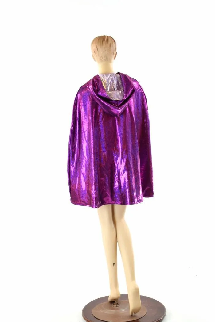 35" Reversible Hooded Cape