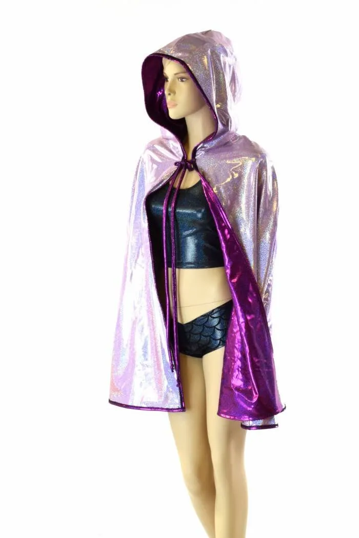 35" Reversible Hooded Cape