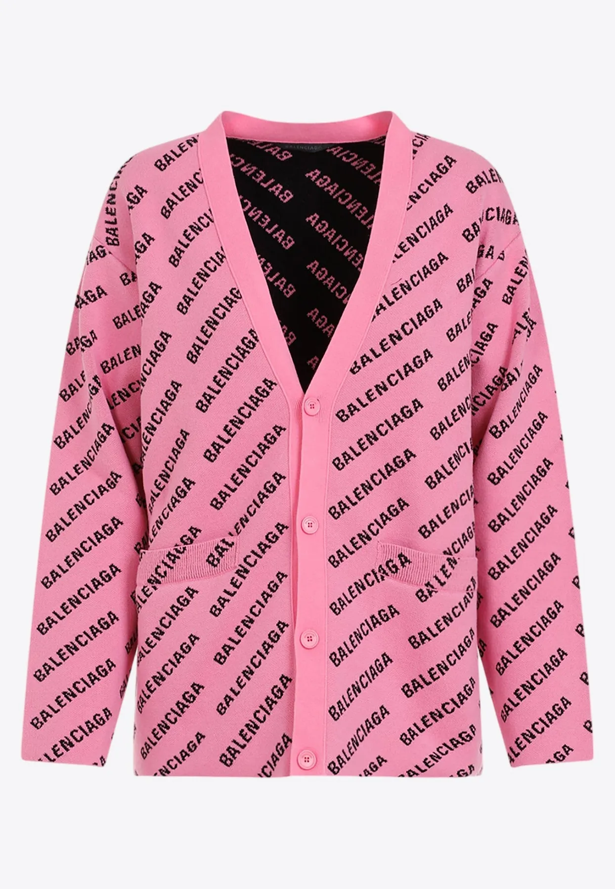 All-Over Logo Cardigan