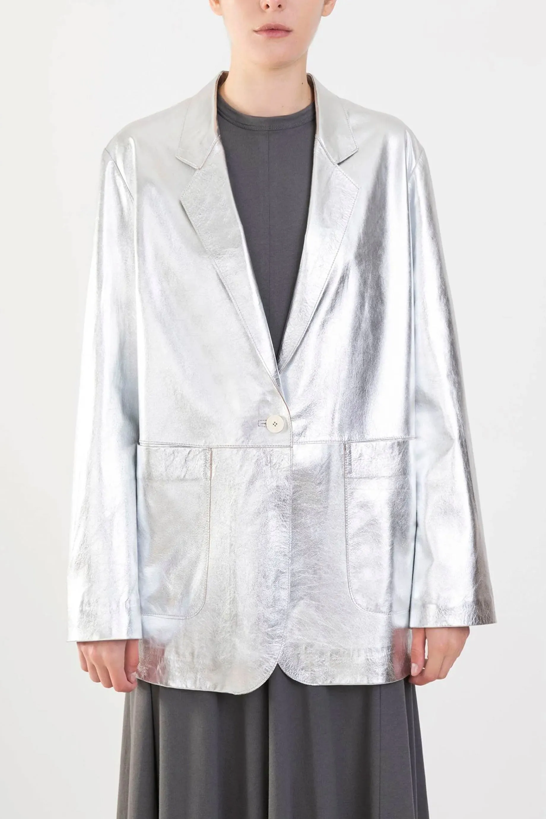 Alysi Lea Blazer - Silver