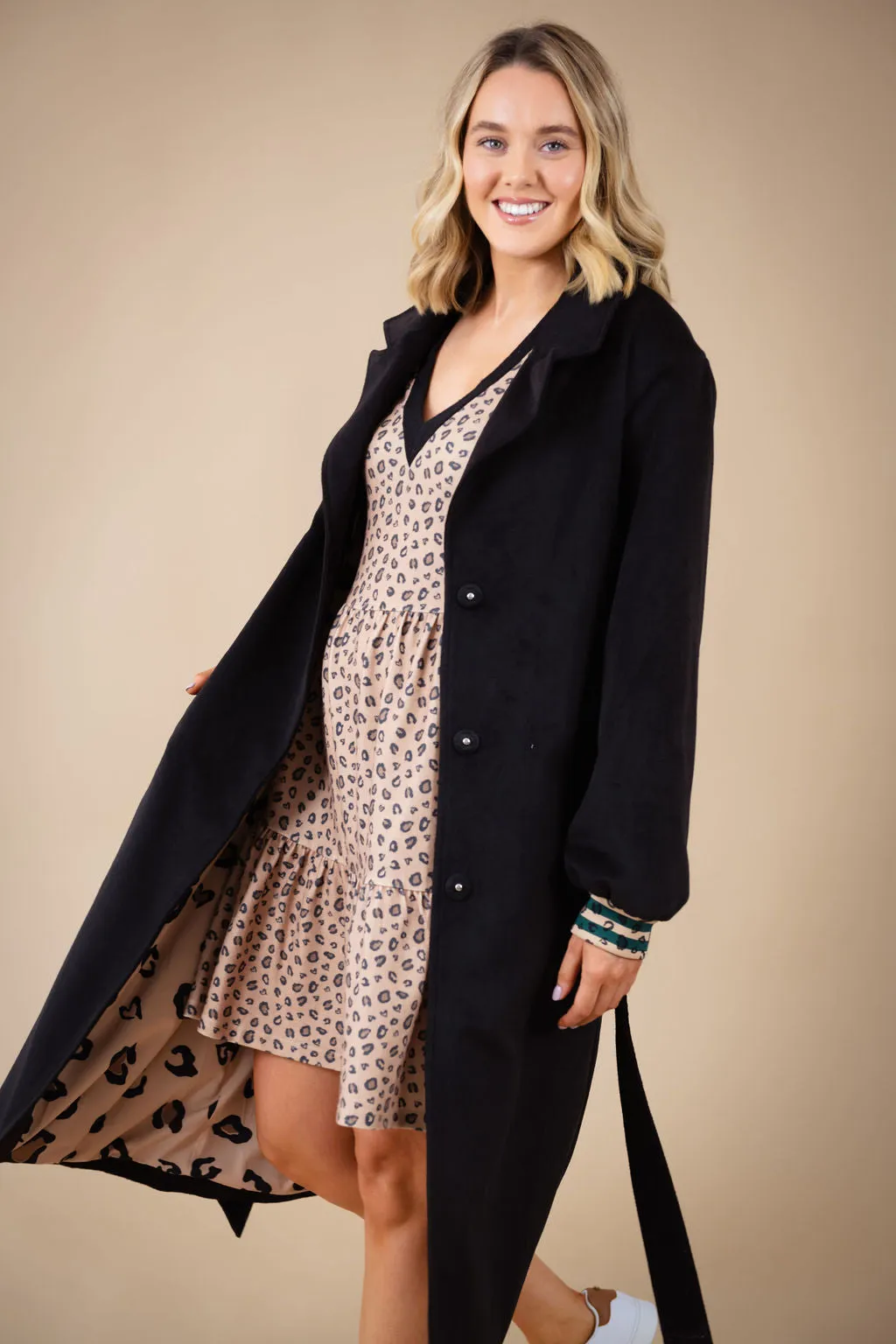 Aoibheann Coat (Black)