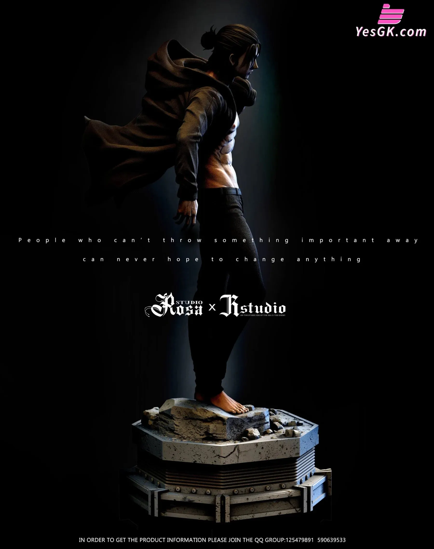 Attack on Titan Eren Jaeger Resin Statue - JR Studio & Rosa Studio [In-Stock]