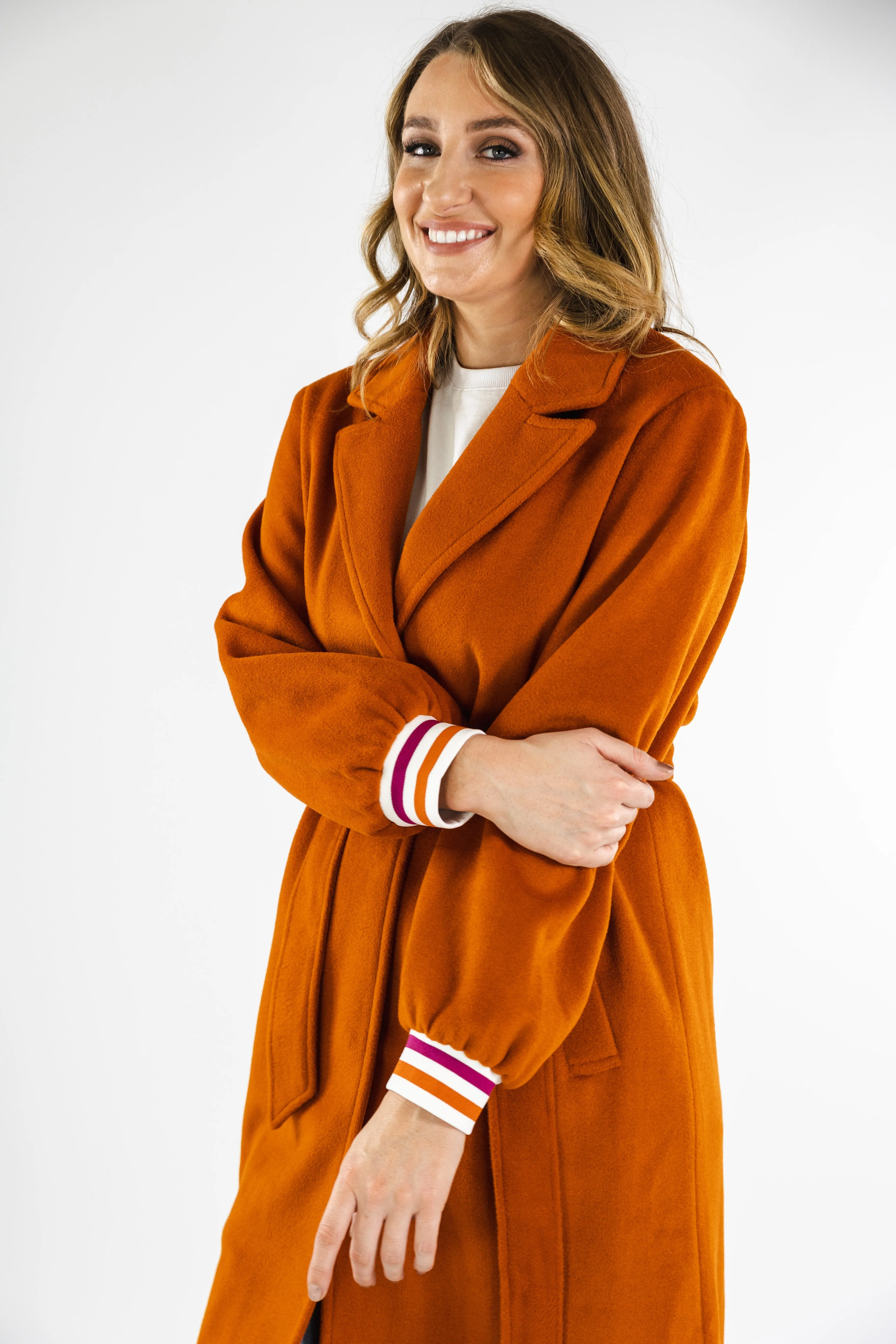 Aurelia Coat (Rust)