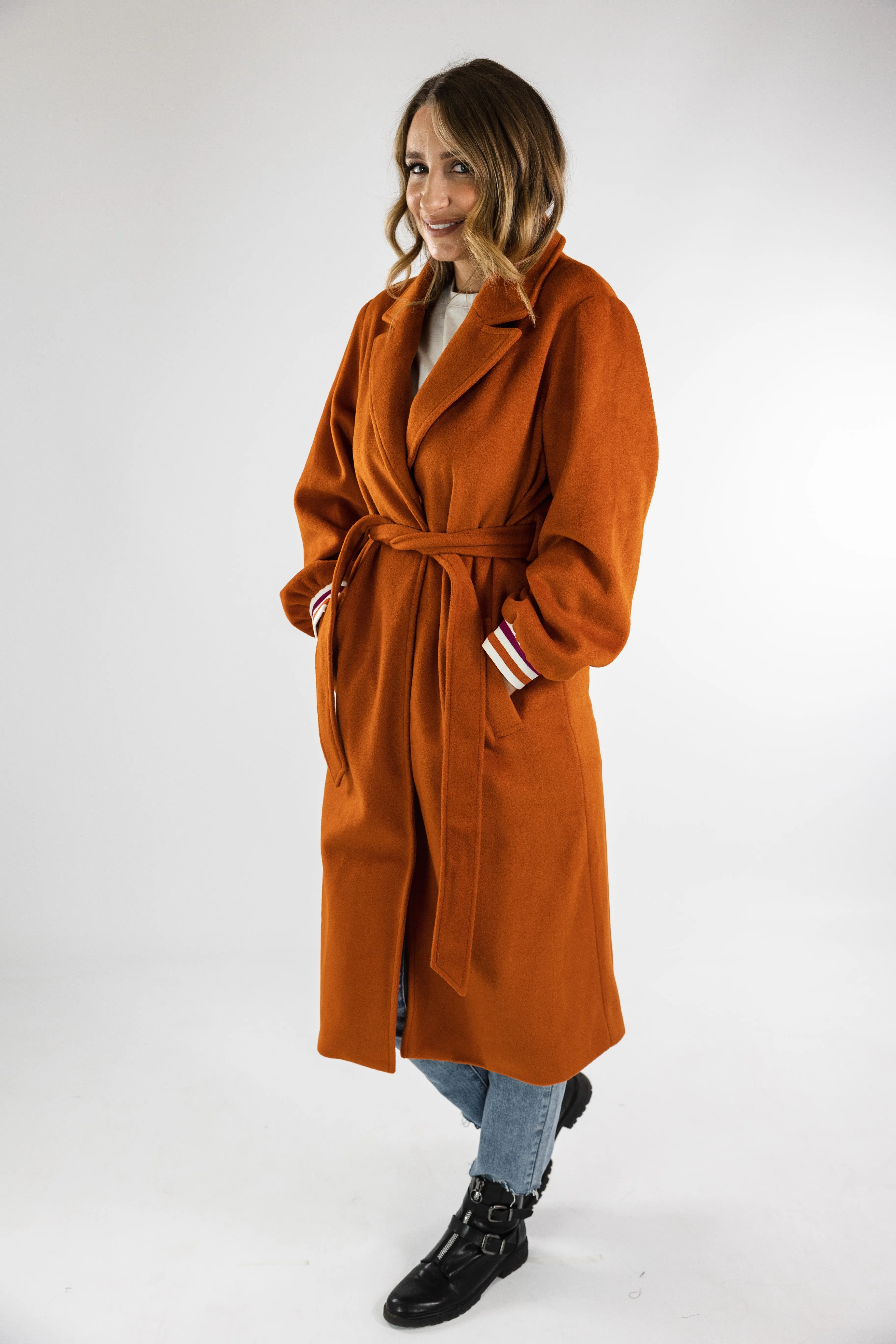 Aurelia Coat (Rust)