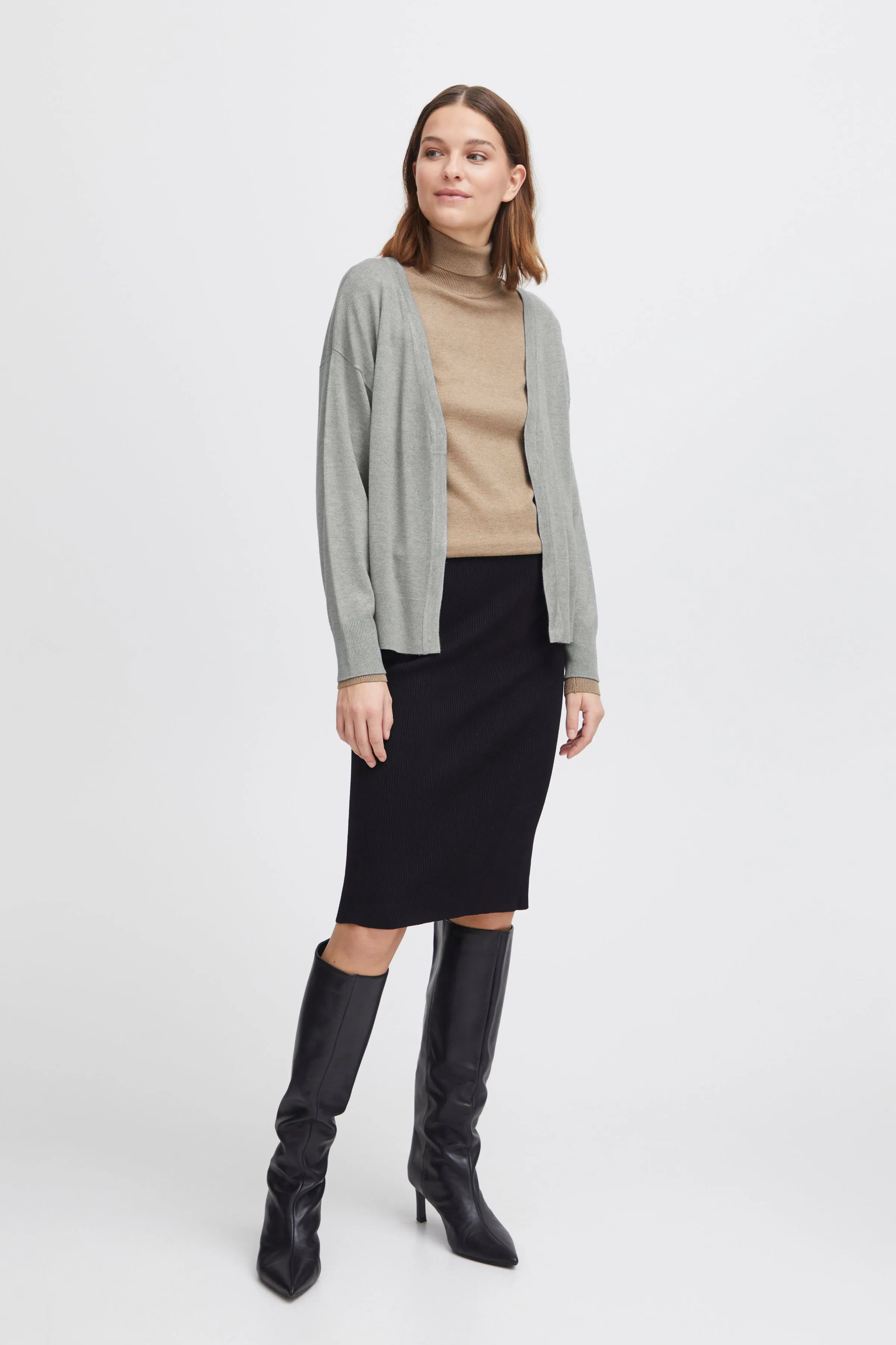 B. Young Mmorla Short Cardigan