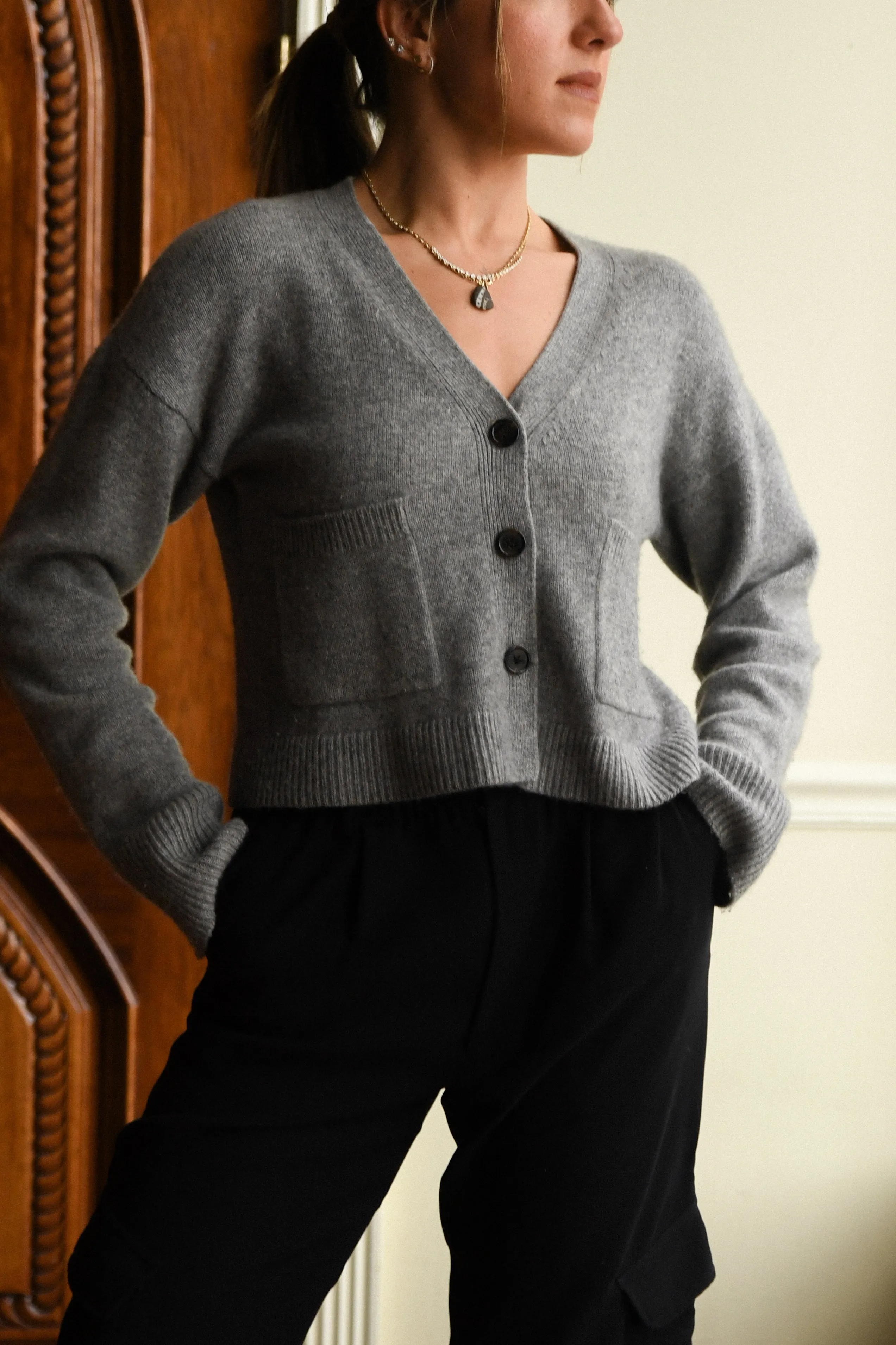 Barbara Cashmere Cardigan