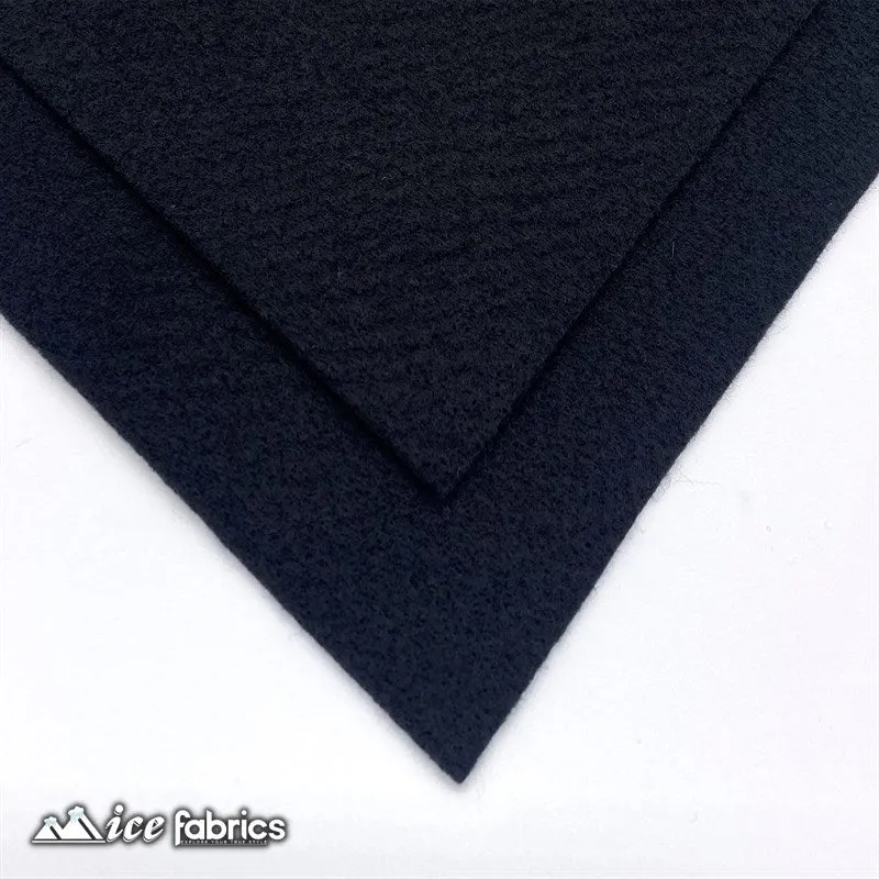 Black Felt Material Acrylic Felt Material 1.6mm Thick