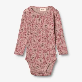 Body Gatherings Wool LS | Baby - cherry flowers