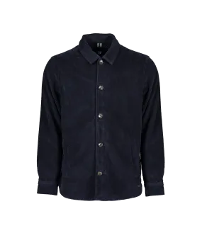 Carel Jumbo Lux Cord Overshirt - Navy