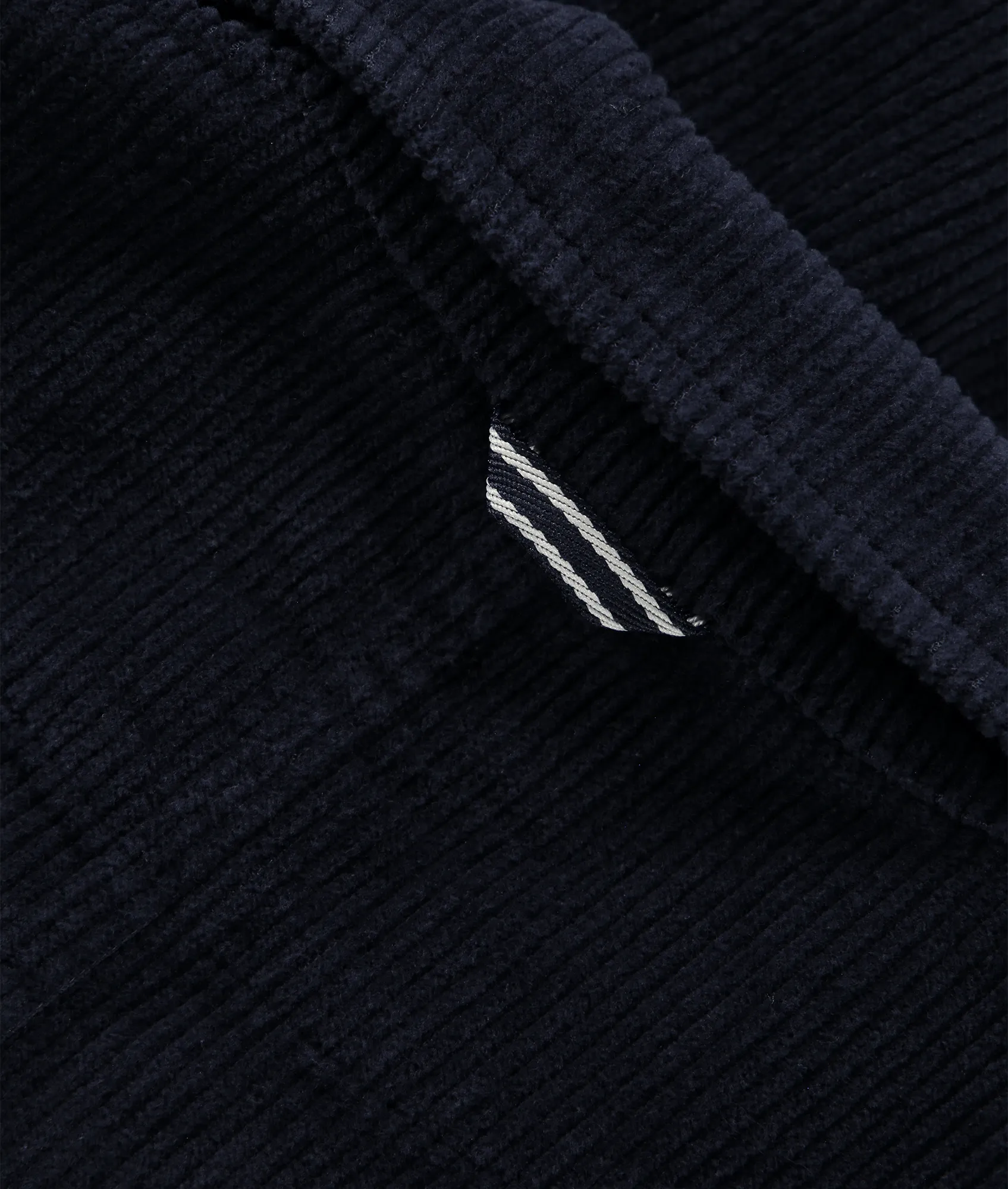 Carel Jumbo Lux Cord Overshirt - Navy