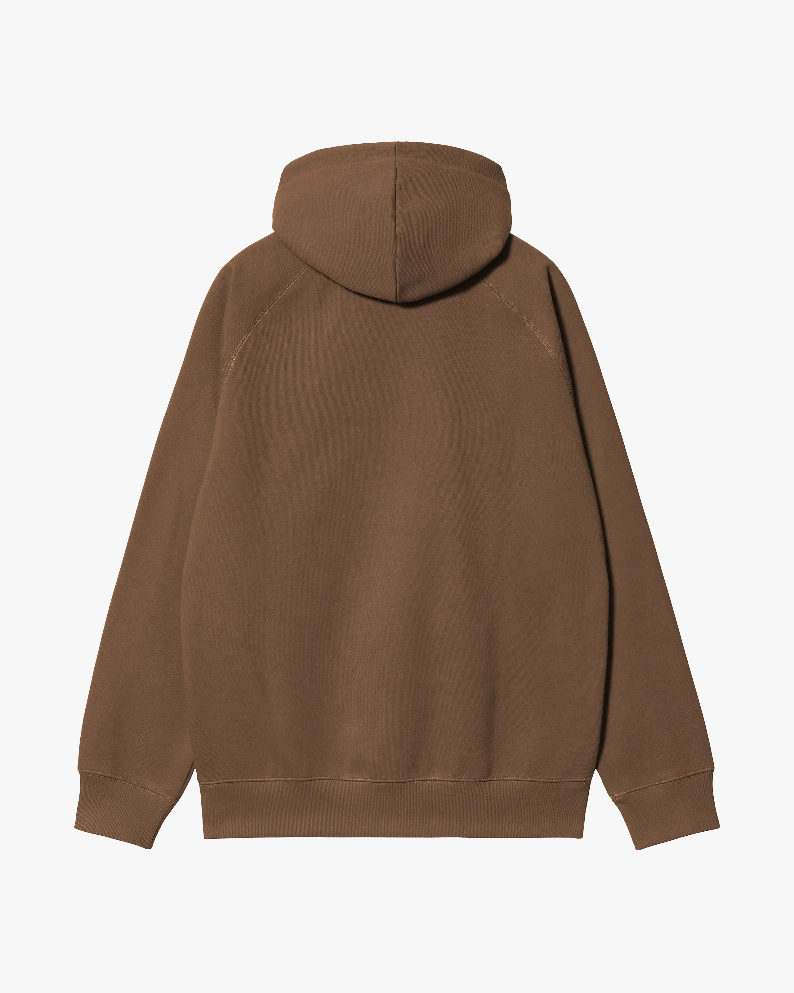 Carhartt WIP Hooded Chase Sweat - Chocolate / Gold