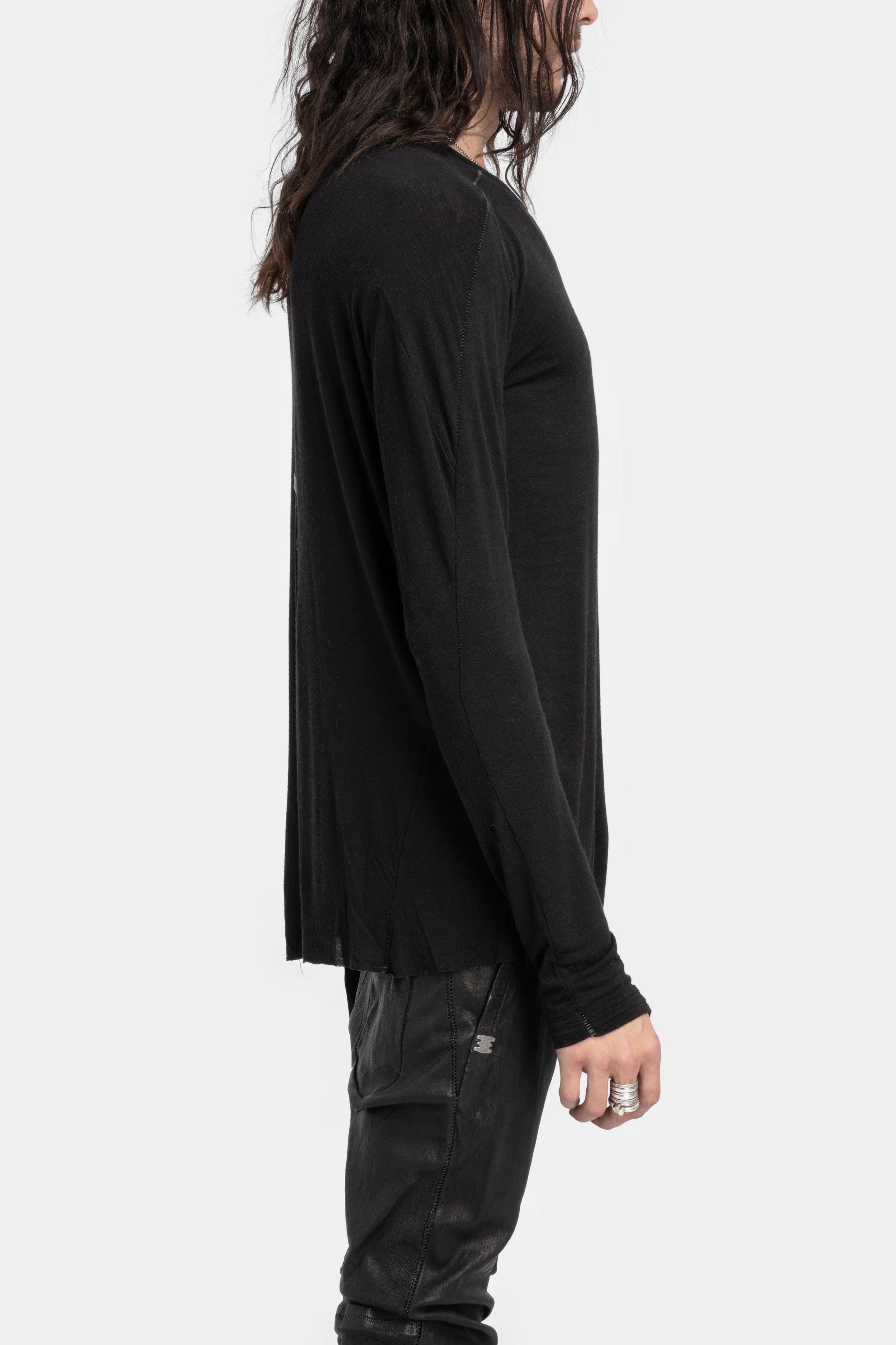 Cashmere blend long sleeve T-Shirt