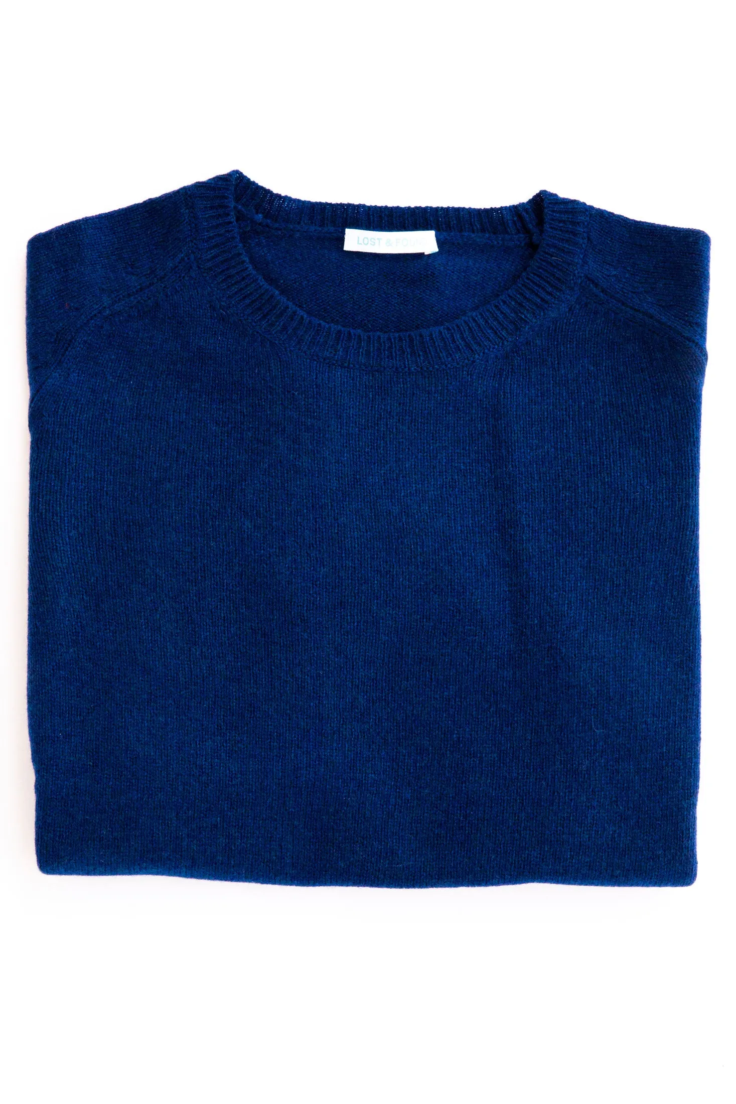 Cashmere Raglan Crew