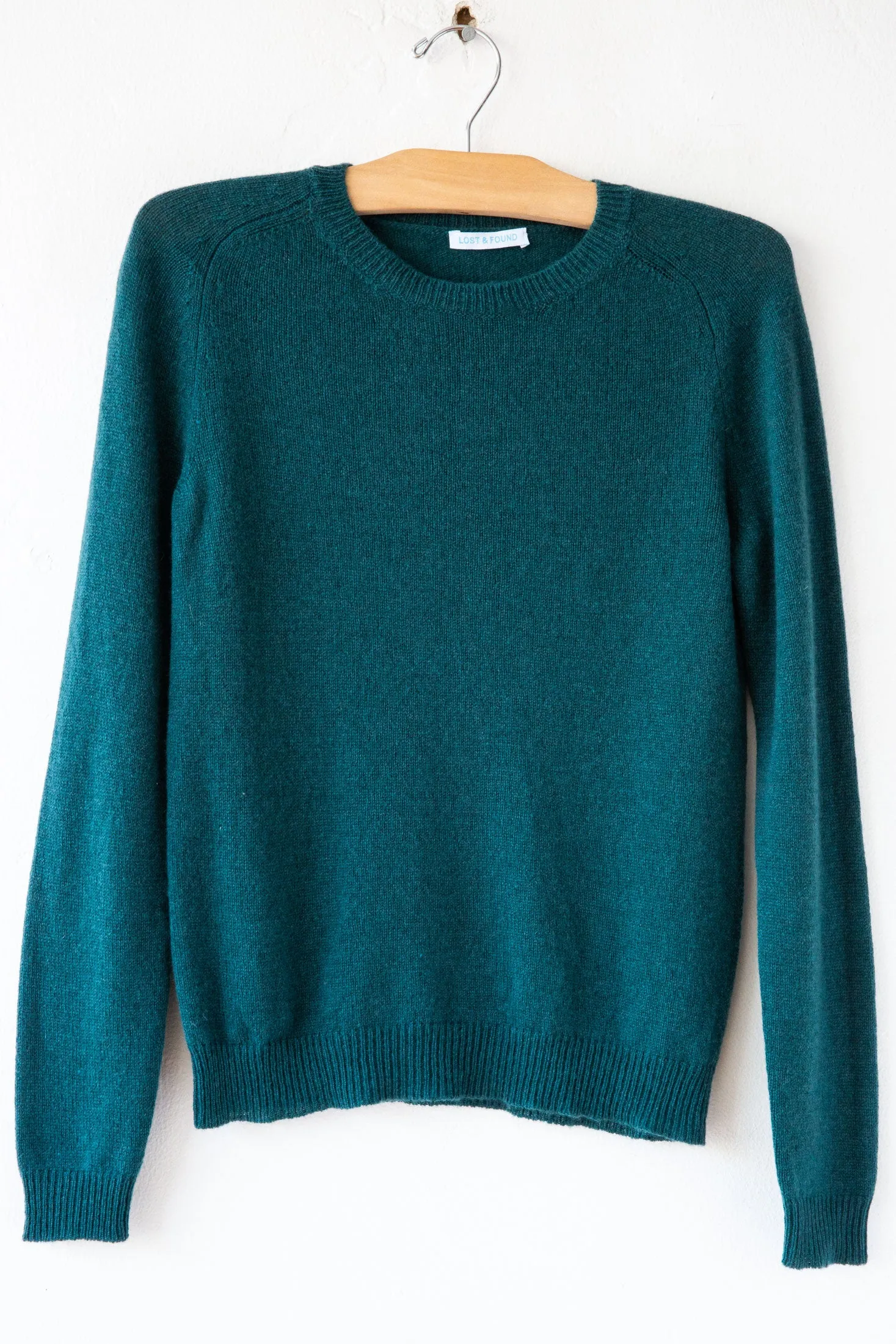 Cashmere Raglan Crew