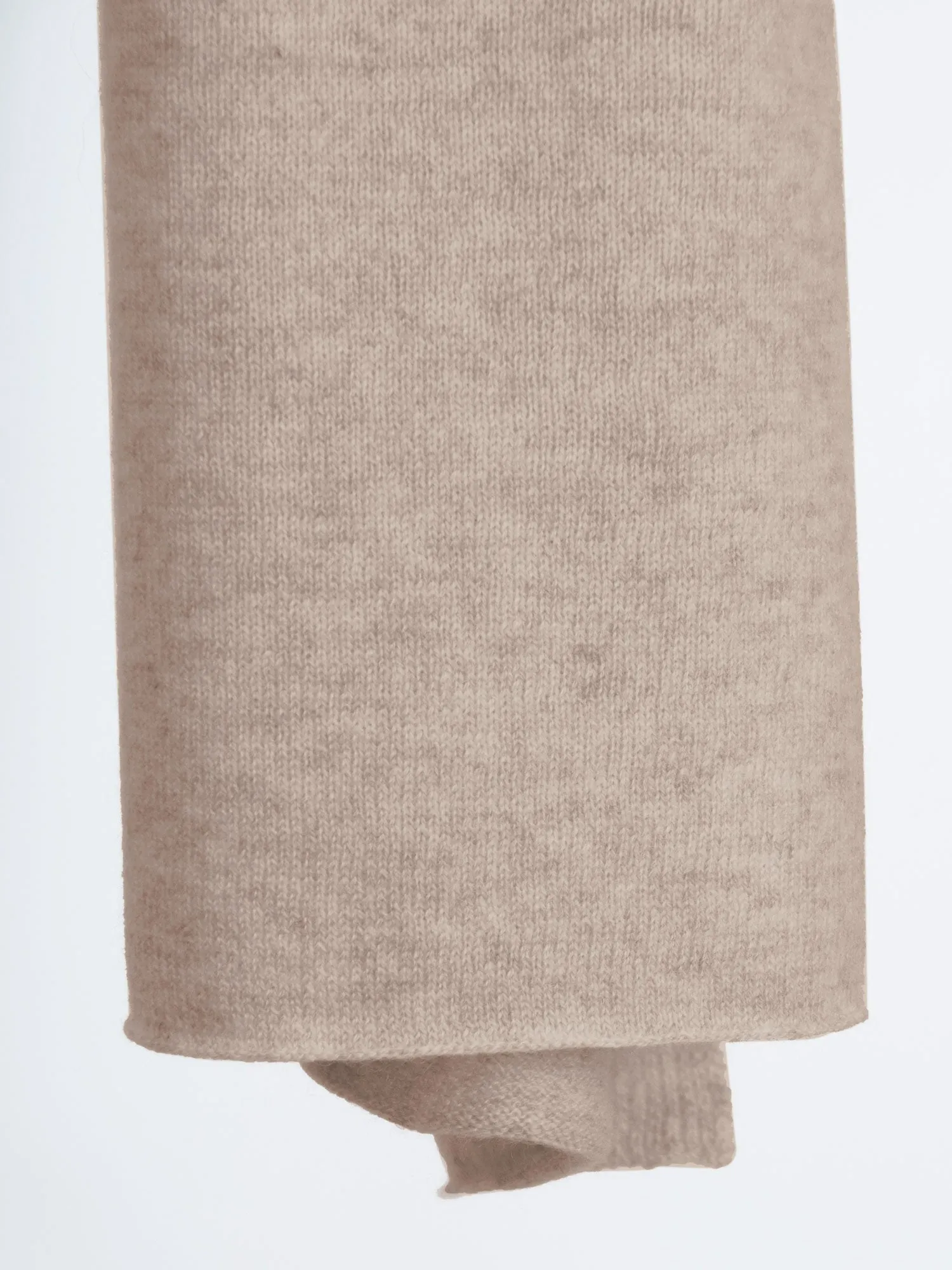 Cashmere scarf "Signature" - toast