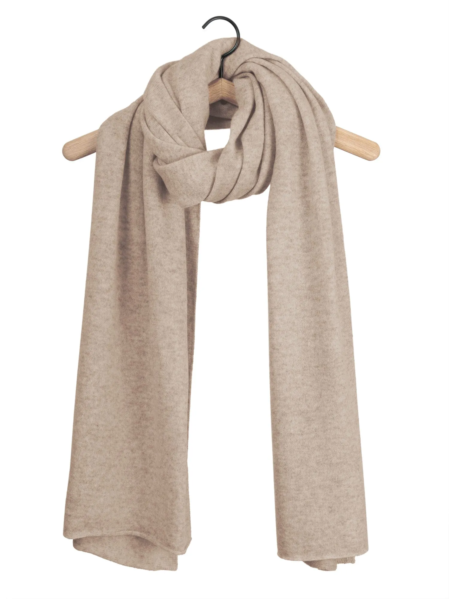 Cashmere scarf "Signature" - toast