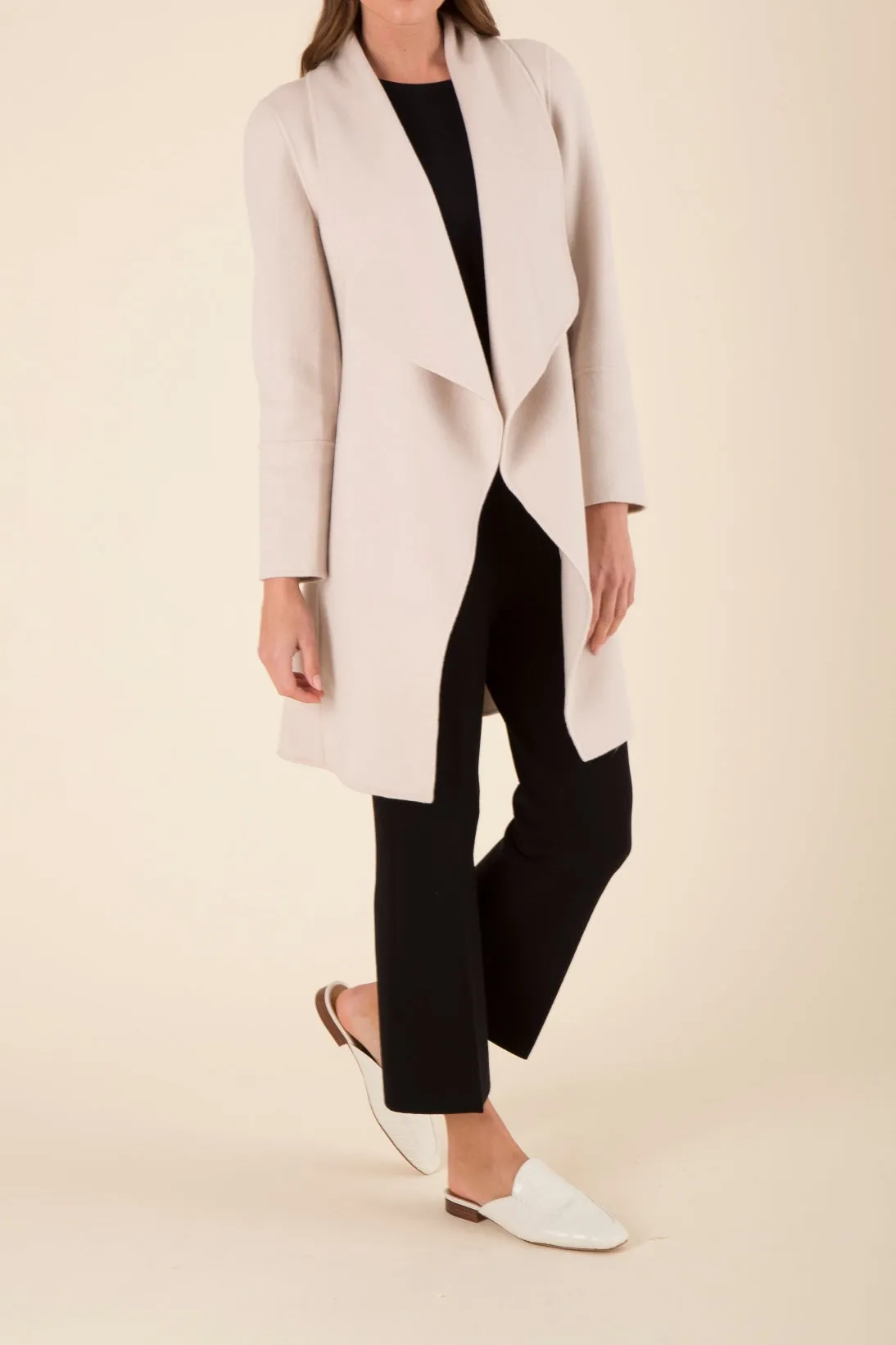 CASHMERE WRAP COAT