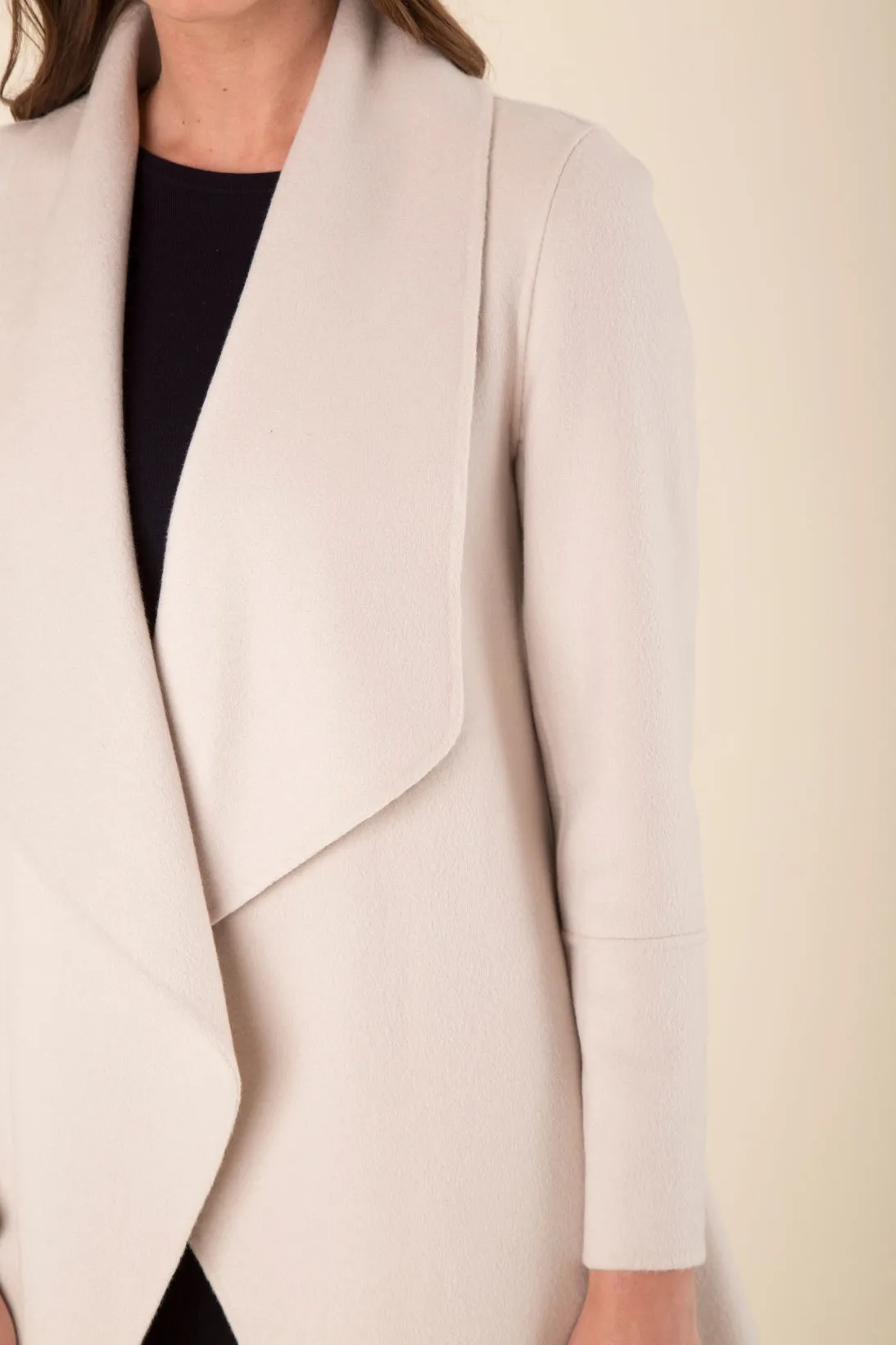 CASHMERE WRAP COAT