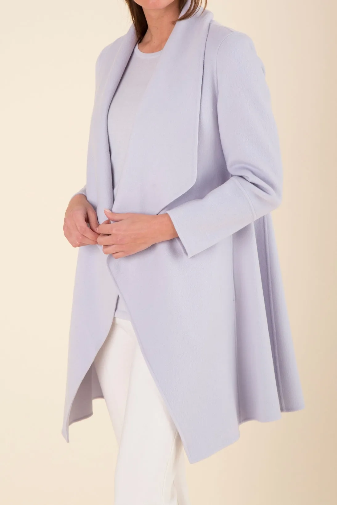 CASHMERE WRAP COAT