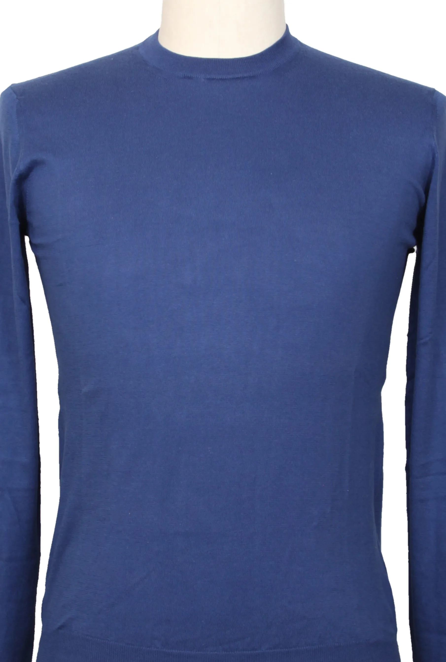 Cesare Attolini Blue Crewneck Sweater