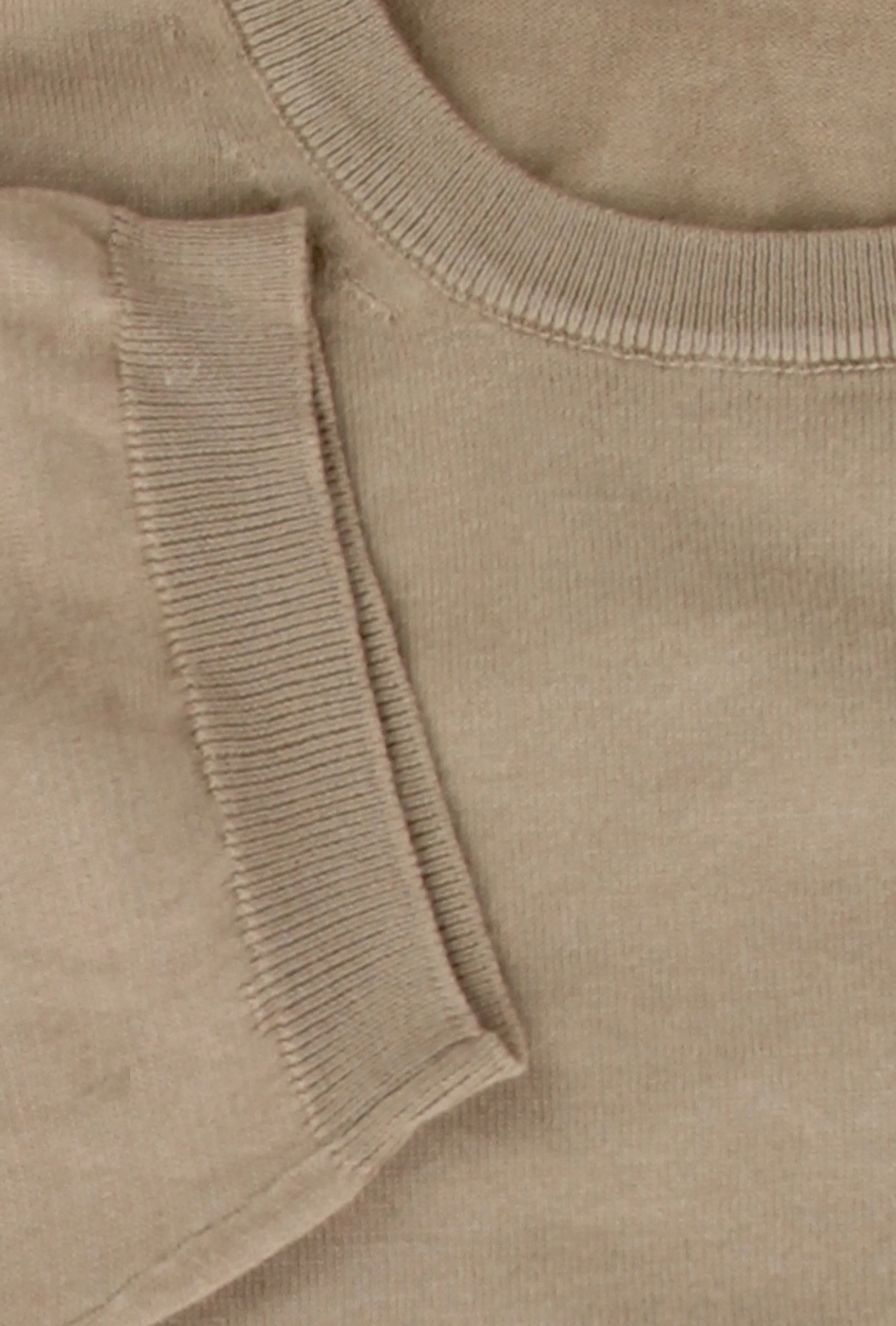 Cesare Attolini Brown Crewneck Sweater