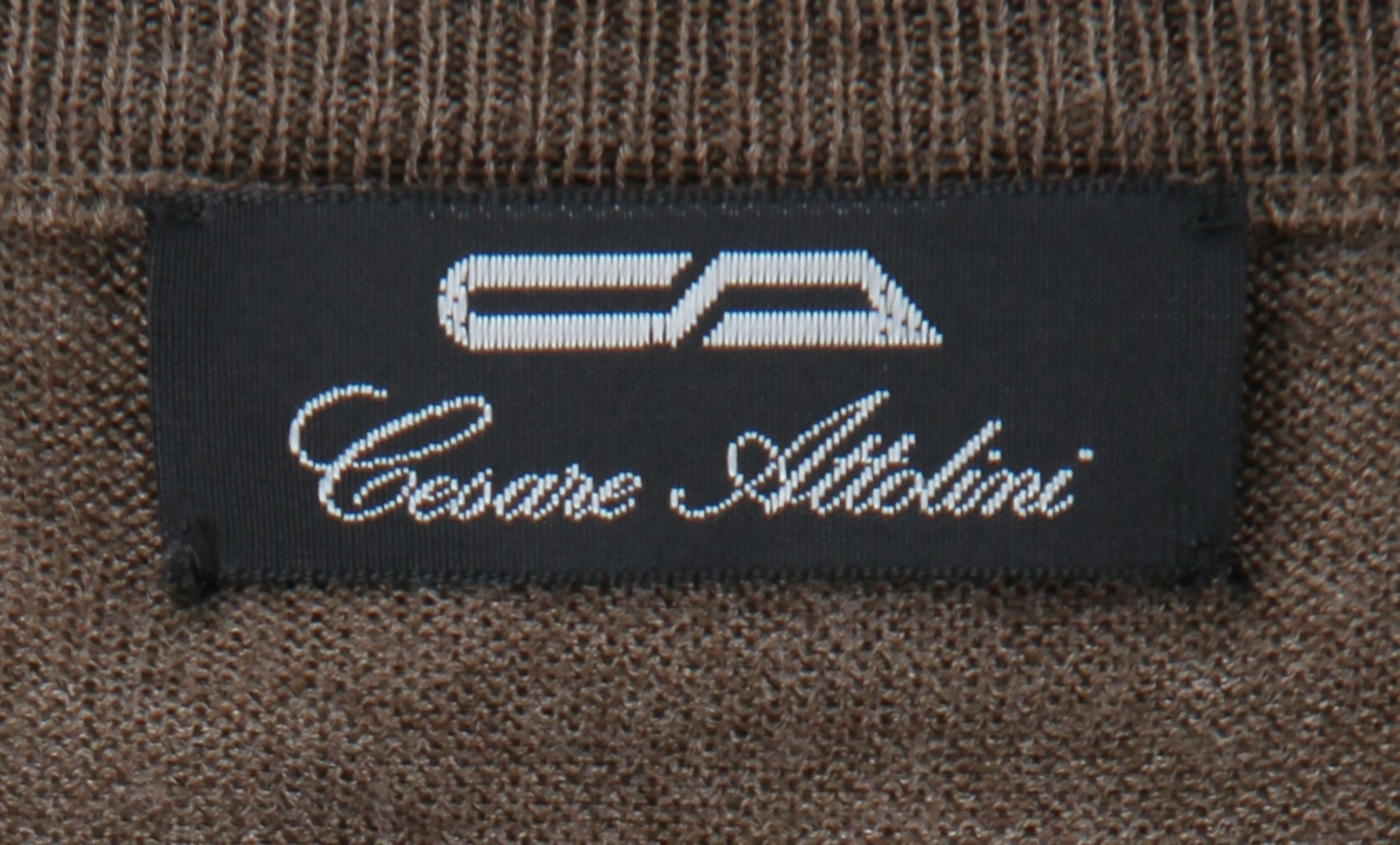 Cesare Attolini Brown Crewneck Sweater