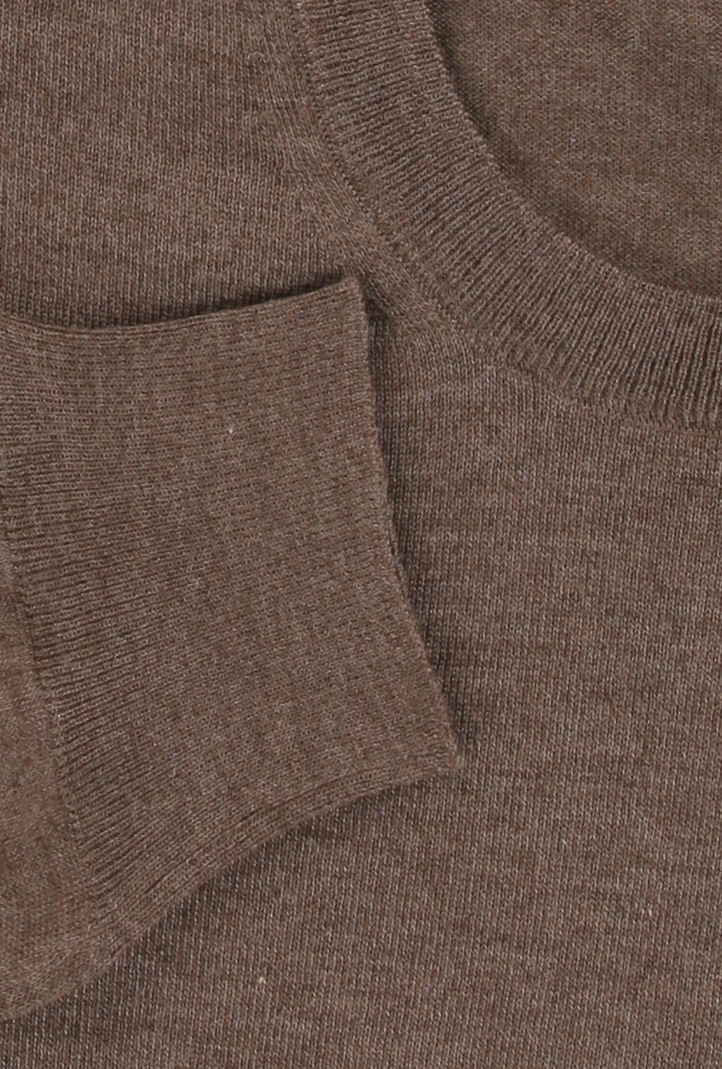 Cesare Attolini Brown Crewneck Sweater