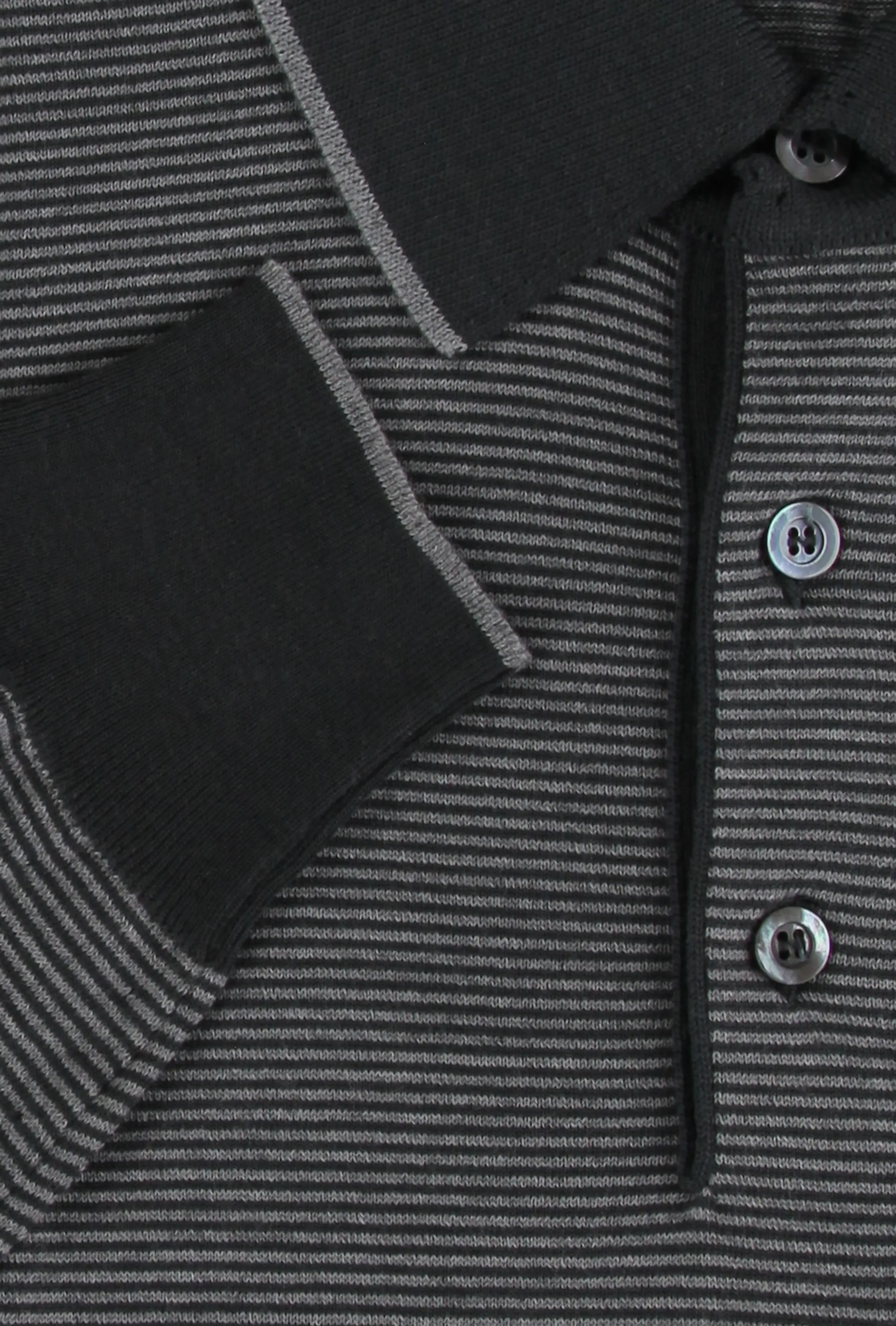 Cesare Attolini Gray 1/4 Button Sweater