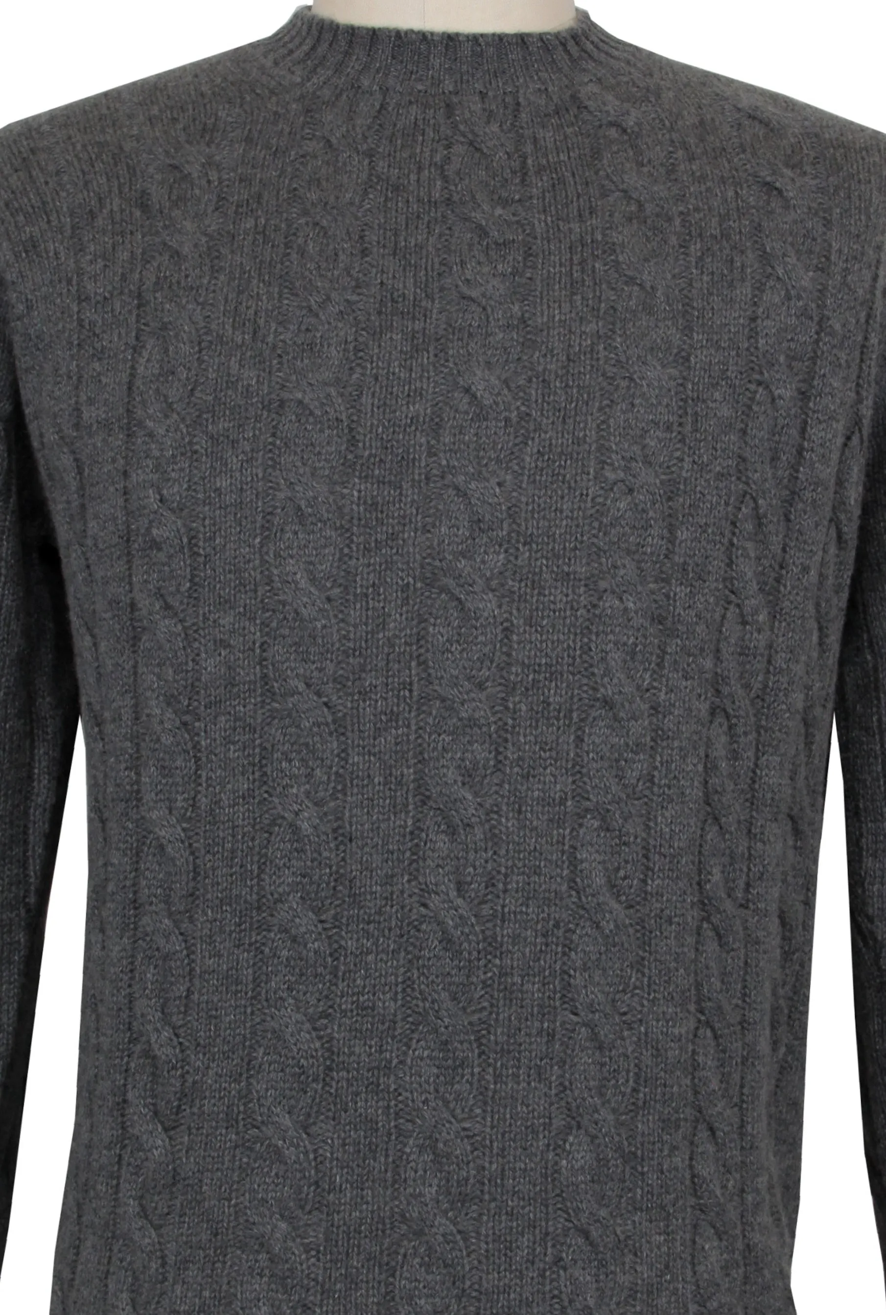 Cesare Attolini Gray Crewneck Sweater