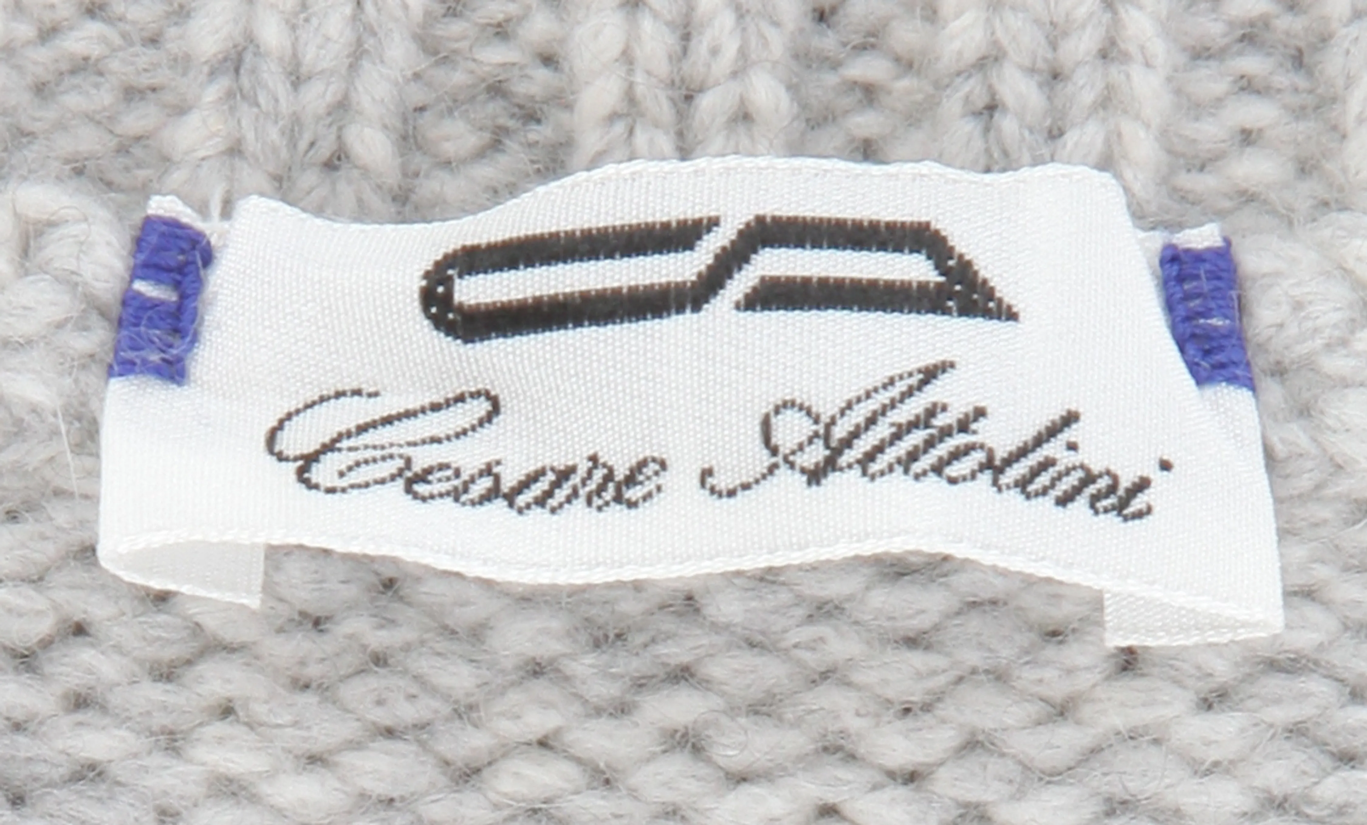 Cesare Attolini Light Gray Crewneck Sweater