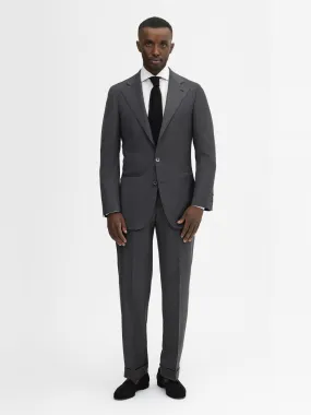 Charcoal Grey S130 Wool Suit (SB)