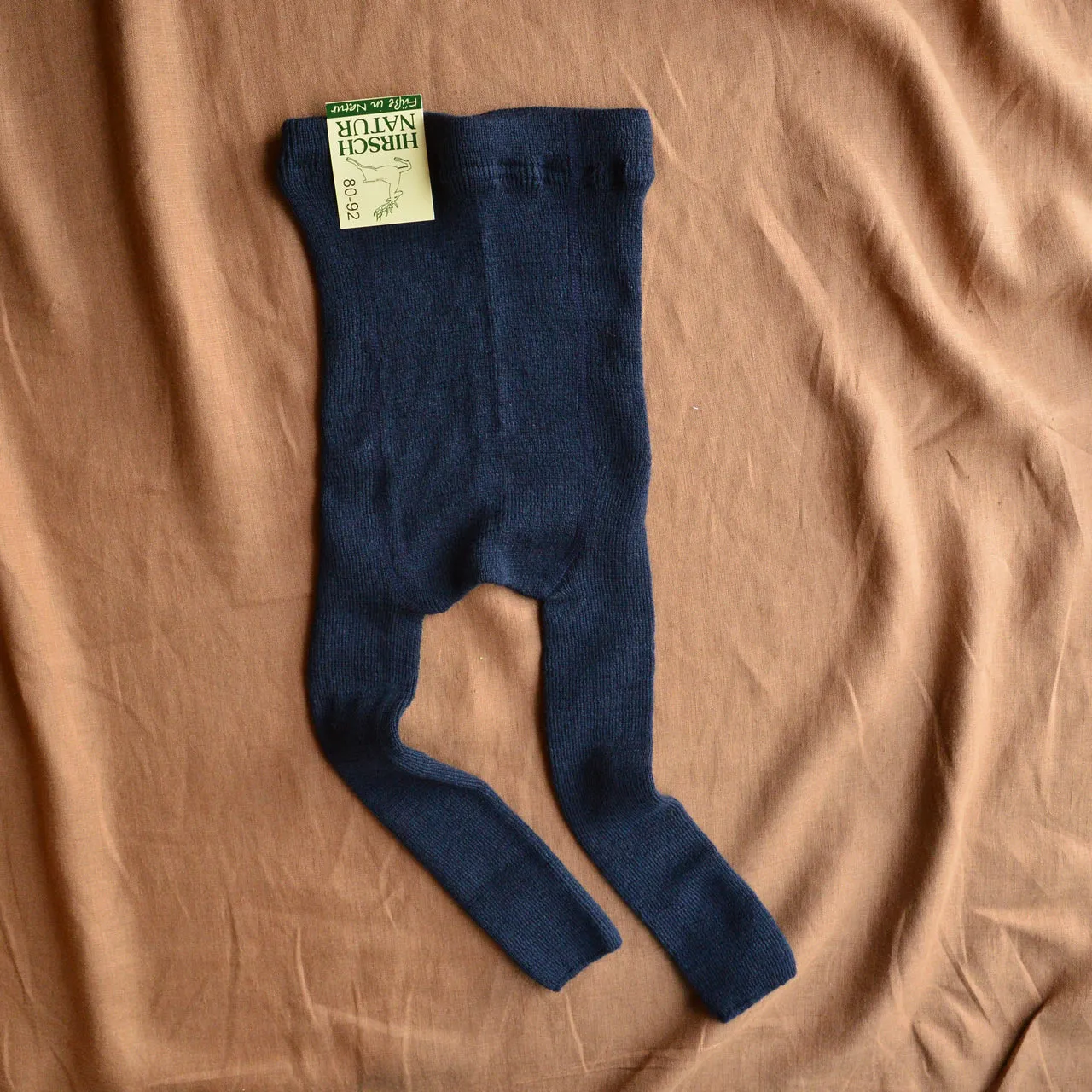 Child's Footless Tights in Organic Wool/Cotton (0-10y)