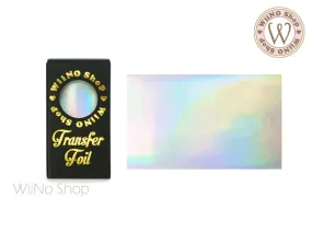 Clear Holographic Nail Transfer Foil (CH-01)