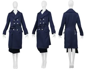 COMME DES GARCONS BLUE DECONSTRUCTED COAT 2008