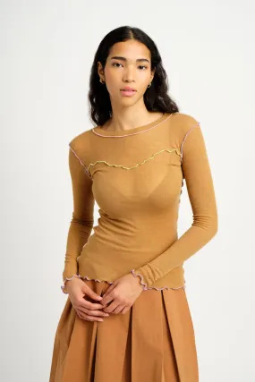 Delia Top Camel