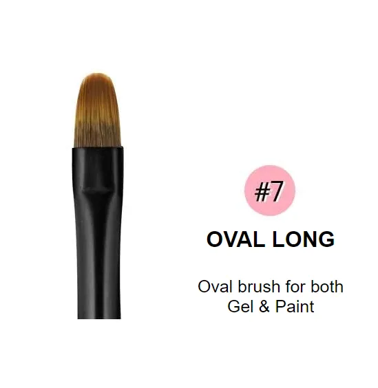 DIAMI No.7 Oval Long Brush