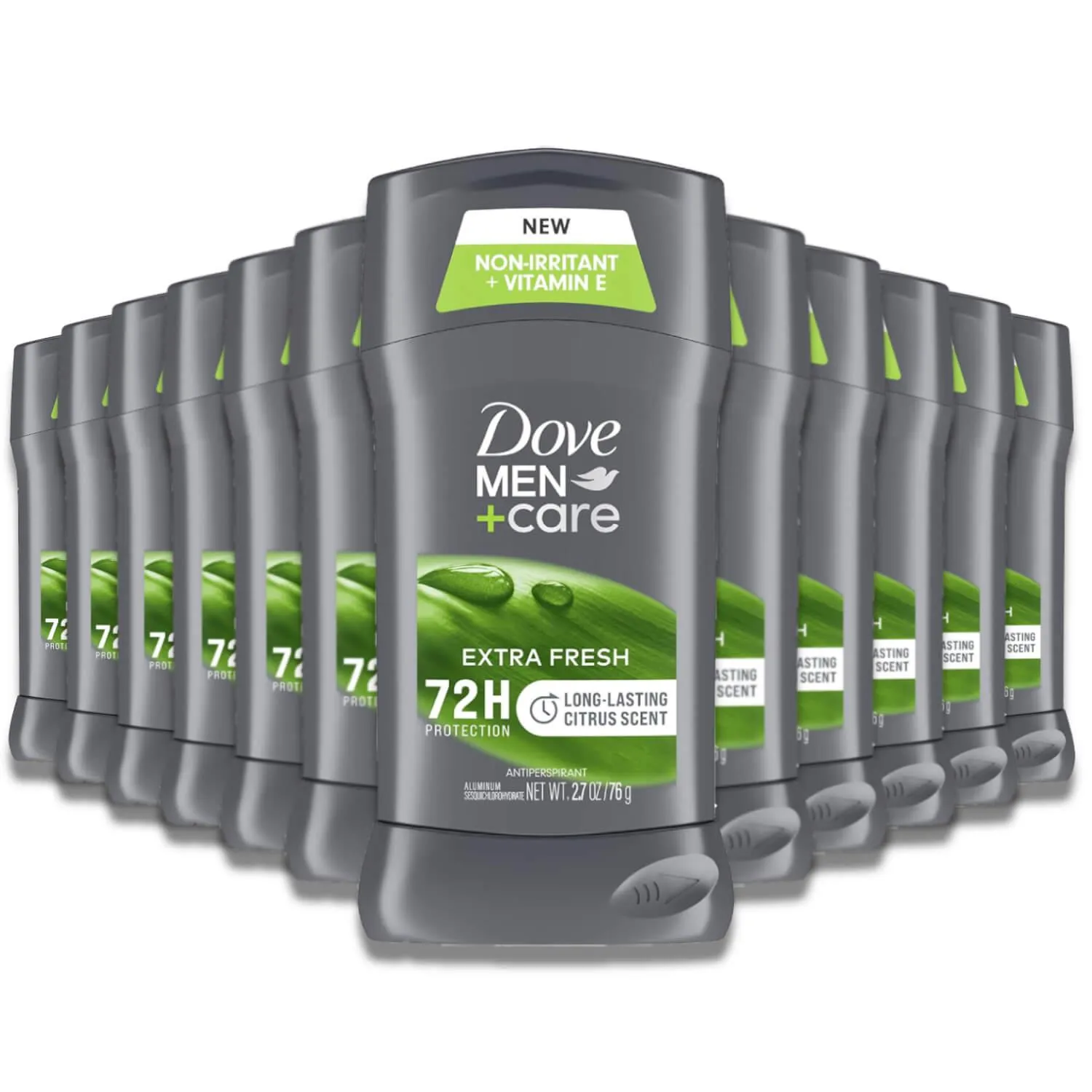 Dove - Men Care Extra Fresh Antiperspirant Deodorant Stick - 2.7 oz - 12 Pack