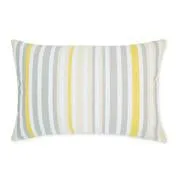 Editions Sunshine Stripe Embroidered Cushion