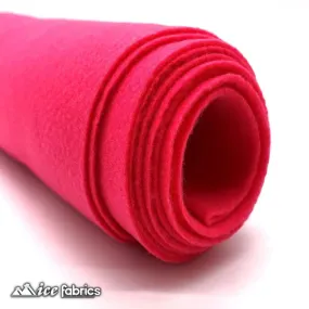 Fuchsia Felt Material Acrylic Felt Material 1.6mm Thick