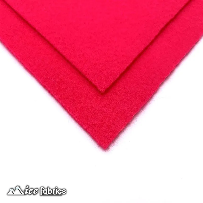 Fuchsia Felt Material Acrylic Felt Material 1.6mm Thick