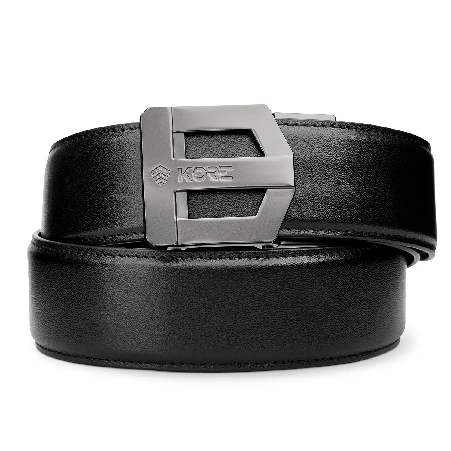 G3 GUNMETAL BUCKLE | LEATHER GARRISON GUN BELT 1.75"