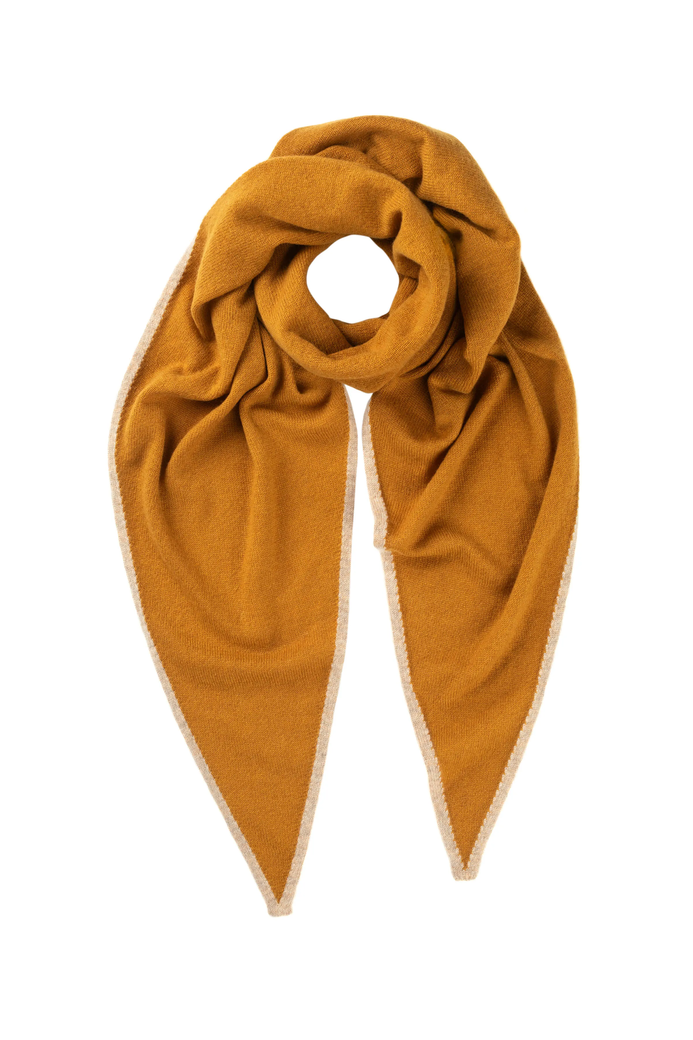 Gauzy Cashmere Diamond Scarf