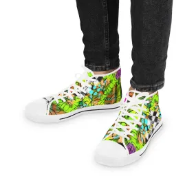 Graffiti life Men's High Top Sneakers