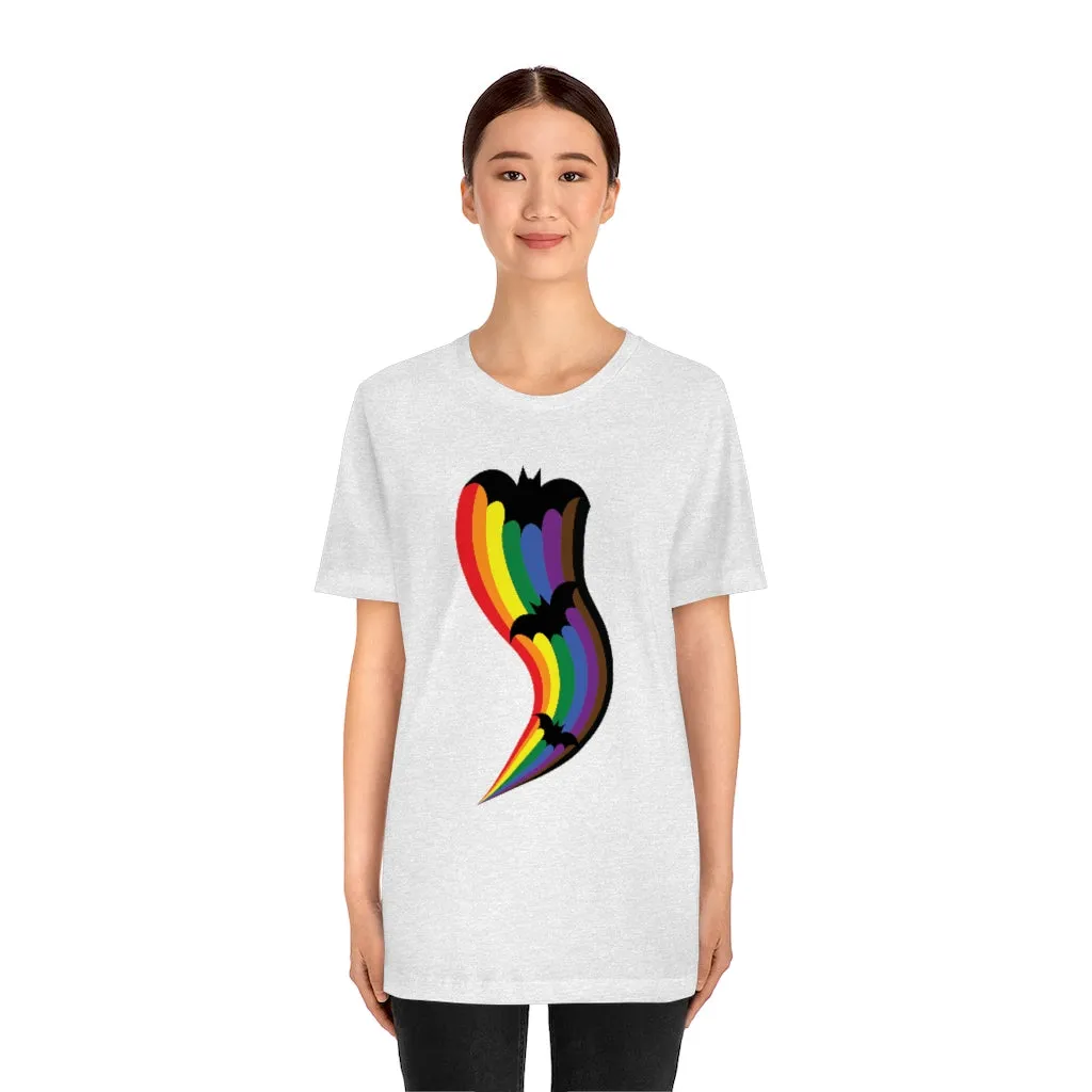 Halloween Pride Rainbow Bats Tee - Unisex Shirt