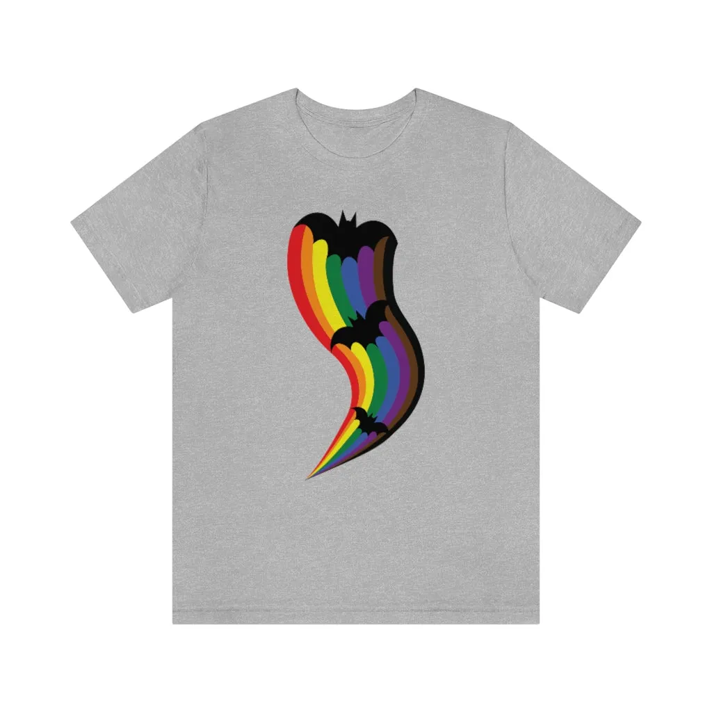 Halloween Pride Rainbow Bats Tee - Unisex Shirt