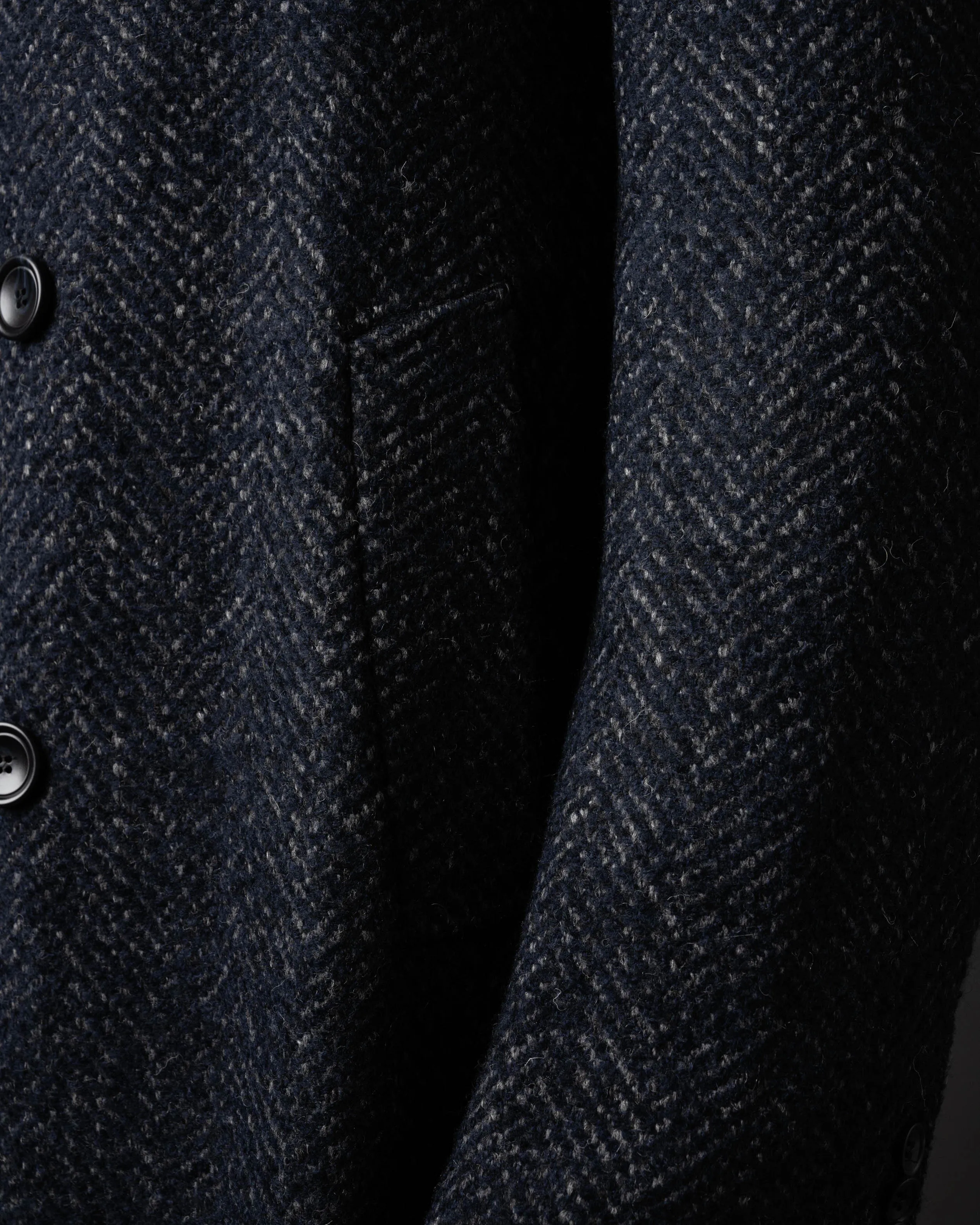 Herringbone Overcoat