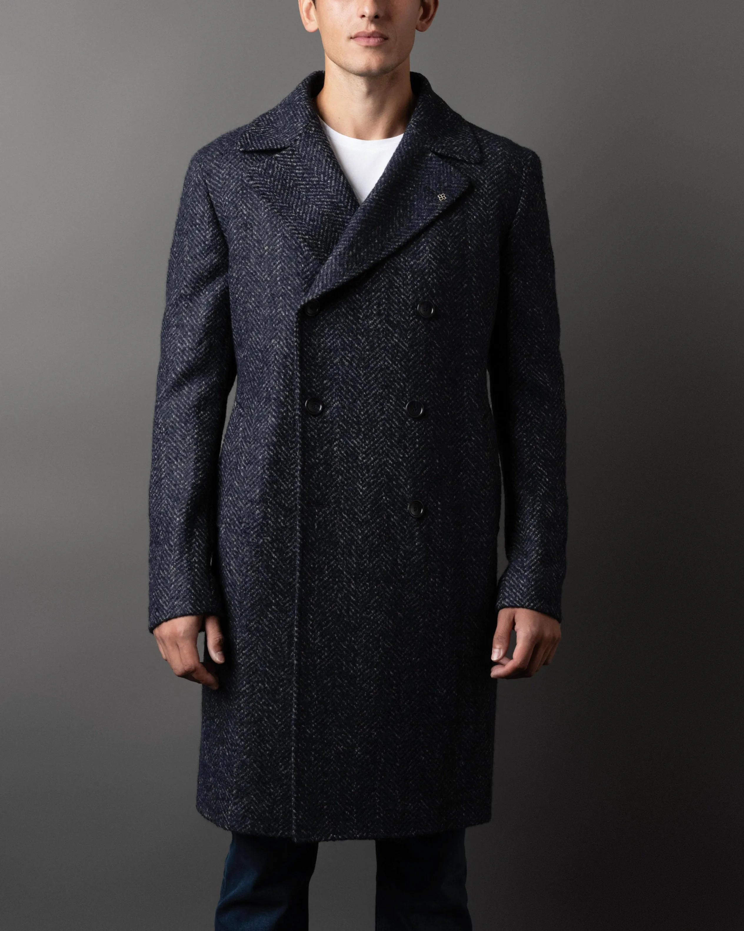 Herringbone Overcoat