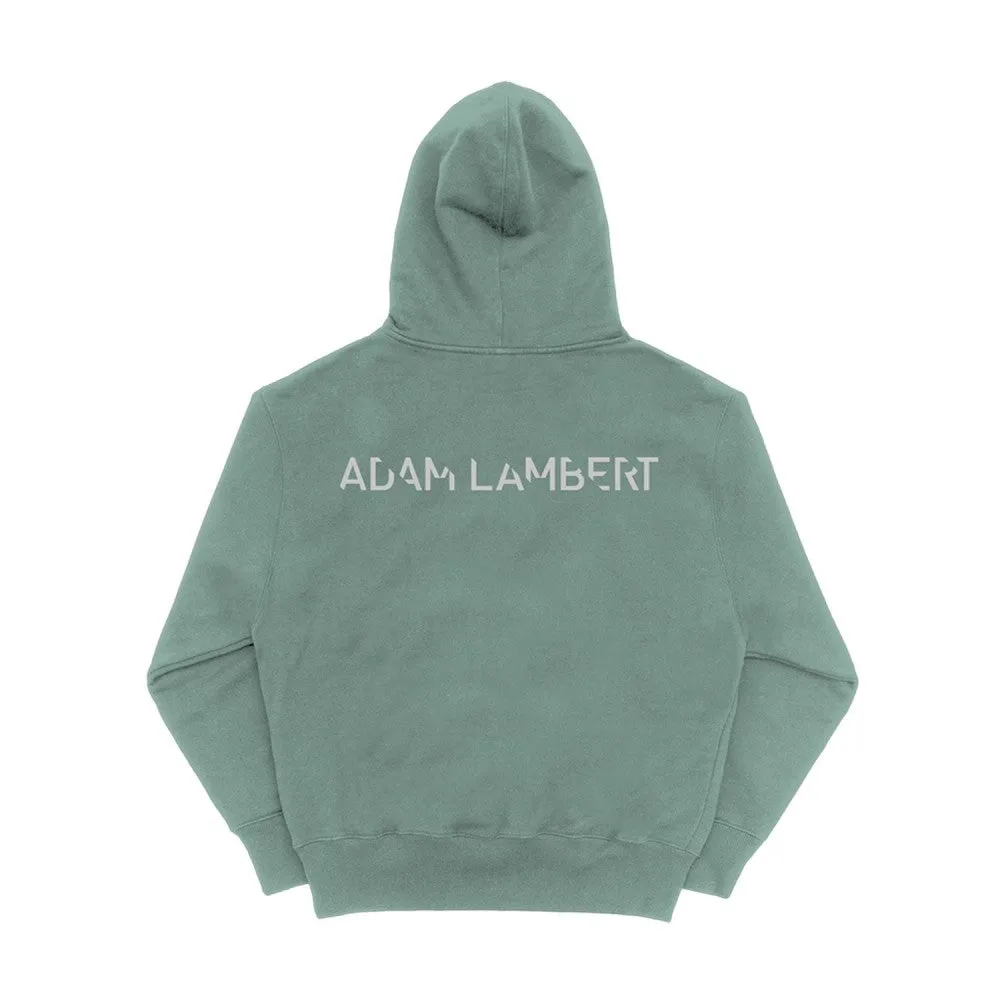 High Drama Text Hoodie Green